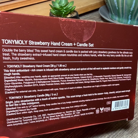 🌻5 for $30🌻 TonyMoly Very Berry Strawberry Set - Picture 4 of 6